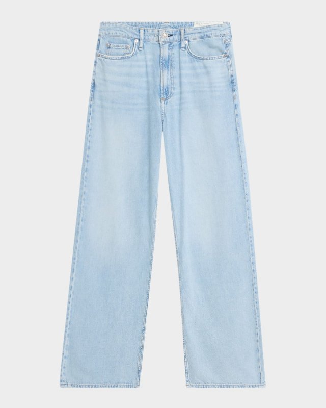 Featherweight Logan Mid-Rise Wide Relaxed Jeans
